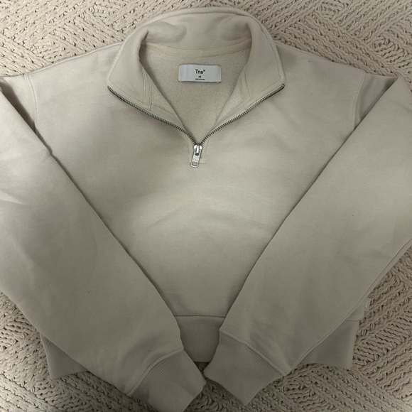 Aritzia TNA Quarter Zip Sweater - Picture 1 of 2